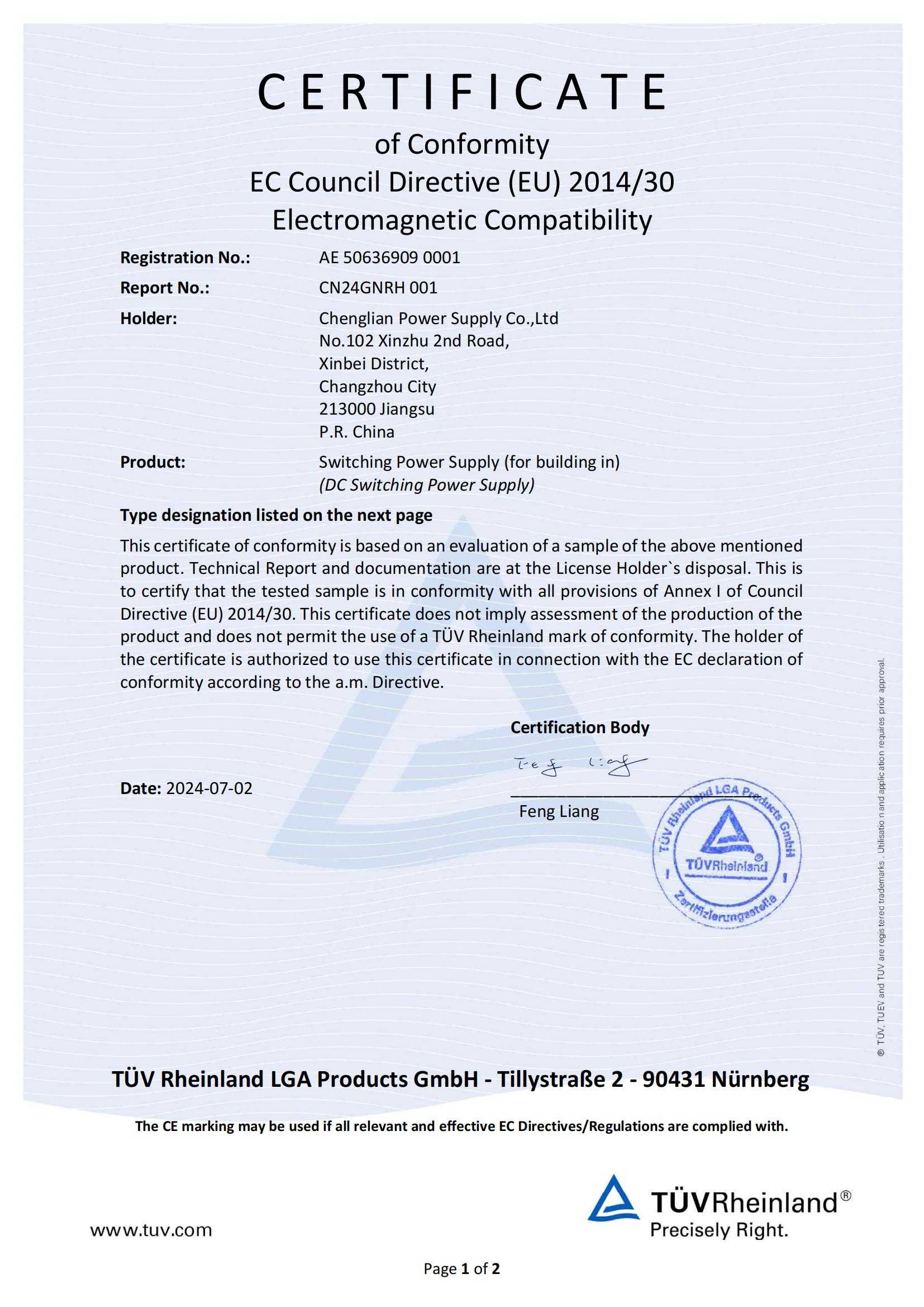 TUV-CE-EMC证书CLD150-1K2-28 R CN24GNRH 001_extsigned_00(2).jpg